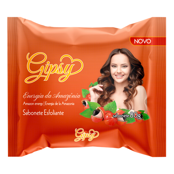 SABONETE GIPSY ESFOLIANTE ENERGIA DA AMAZÔNIA 80G
