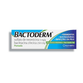 BACTODERM POMADA DE USO DERMATOLÓGICO 15G