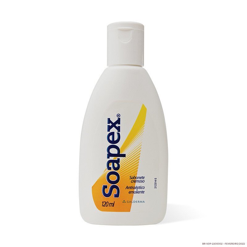 SABONETE CREMOSO SOAPEX LÍQUIDO 120ML
