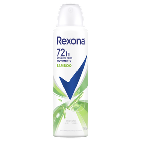 DESODORANTE REXONA AEROSSOL BAMBOO 150ML