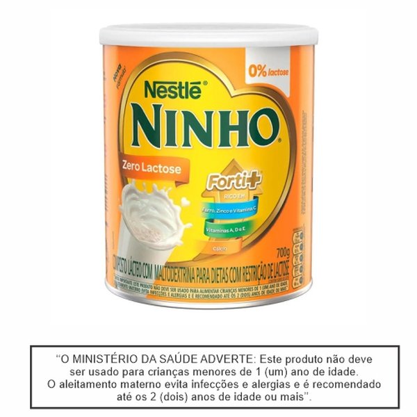 COMPOSTO LÁCTEO NINHO ZERO LACTOSE 700G