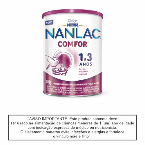 FÓRMULA INFANTIL NANLAC COMFOR 800G