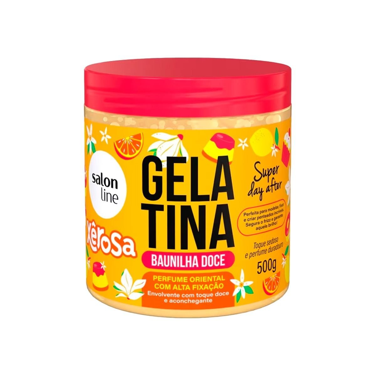 フェイスジェル・ゲル ri-sa GELATINA SALON LINE XERÔSA BAUNILHA DOCE 500G