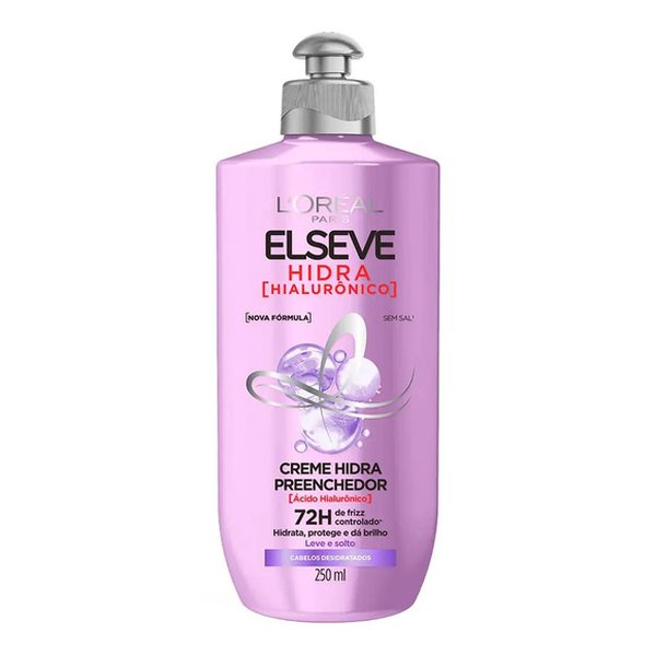 CREME DE PENTEAR ELSEVE HIDRA HIALURÔNICO 250ML